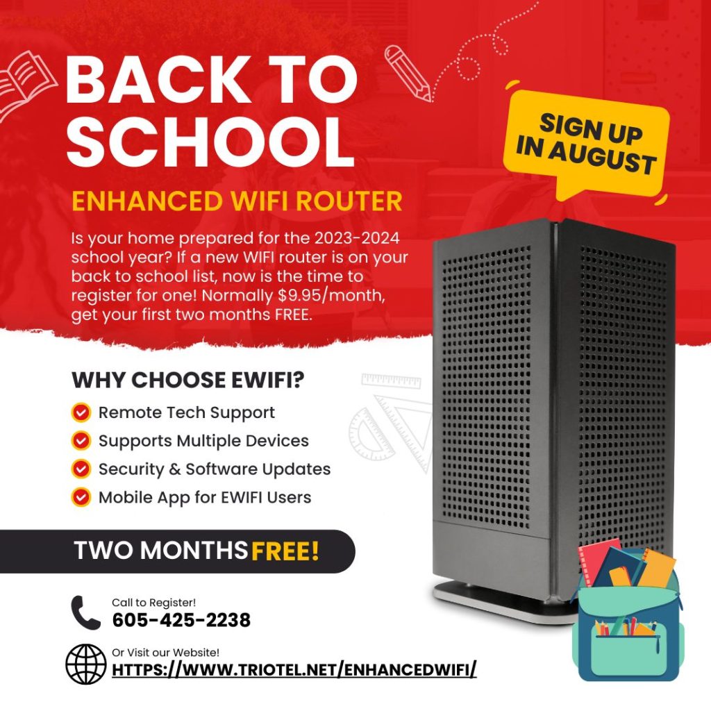 Back2School EWIFI Router