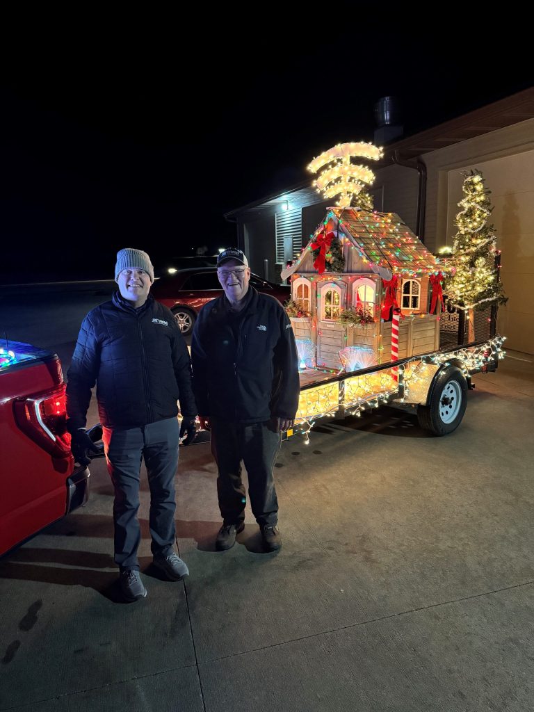 Kevin and Curt Parade of Lights